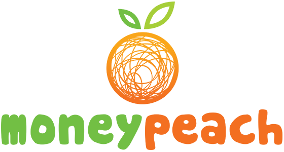 Money Peach logo - full color